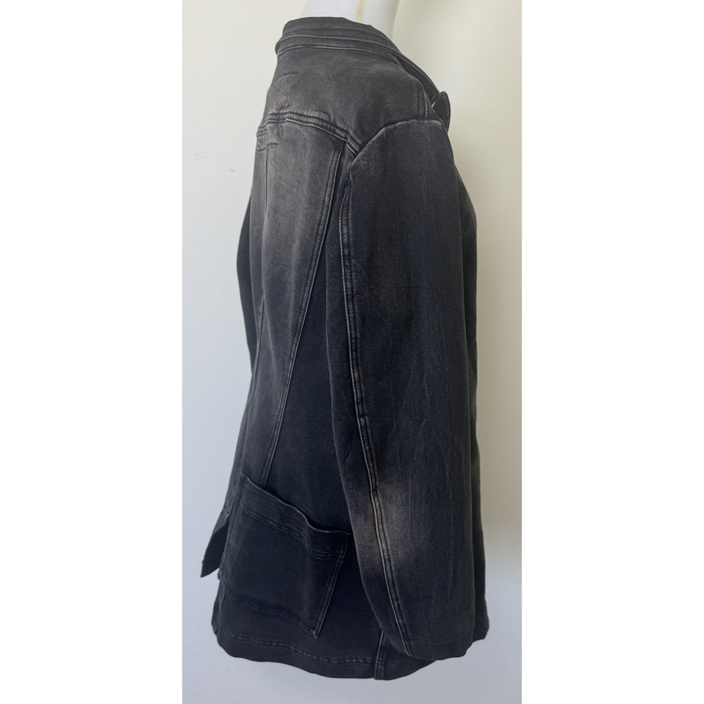 Rundholz Black Label Patana Plantations Denim Jacket Womens XL Black - Picture 5 of 14